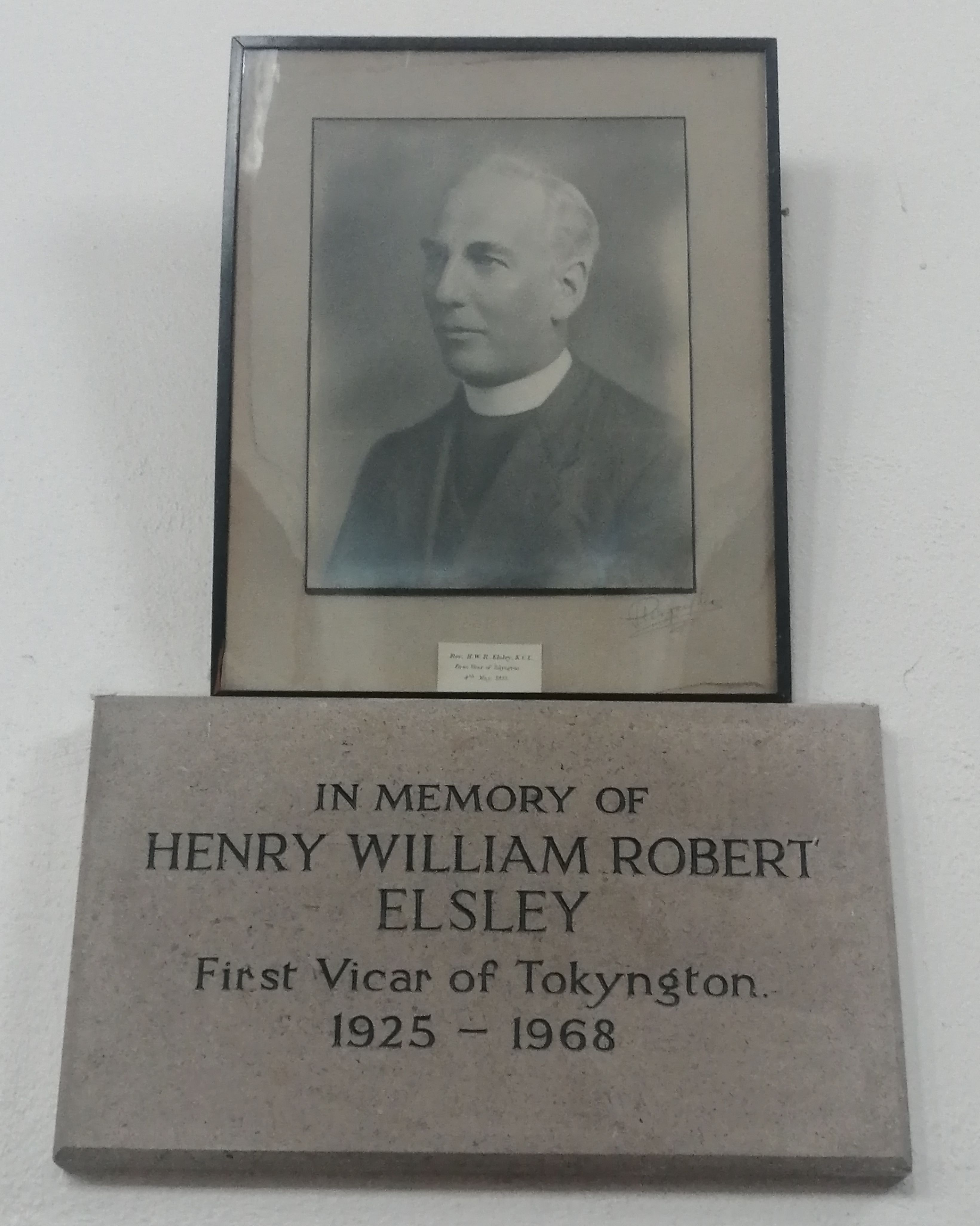Reverend H.W.R Elsley